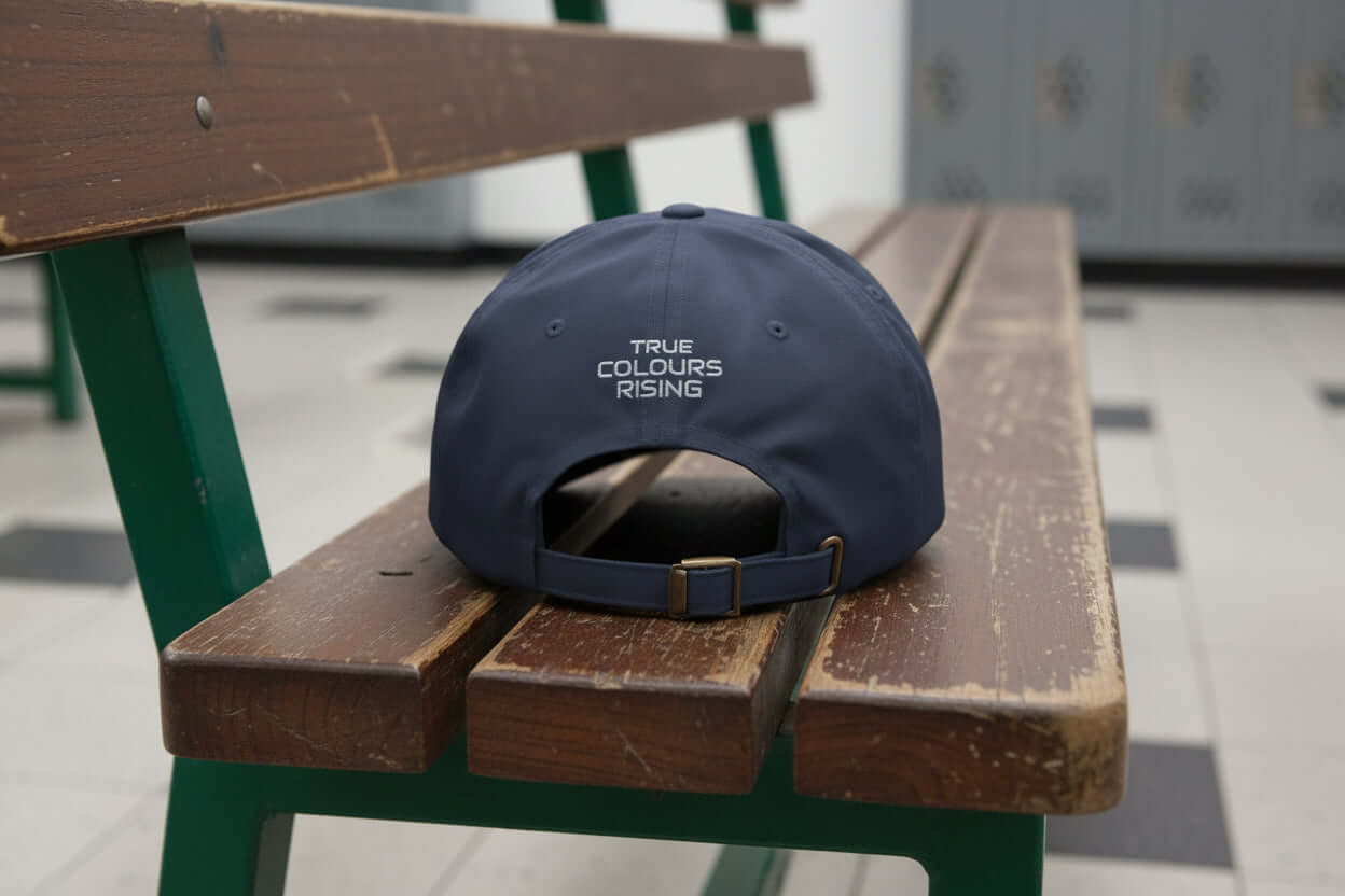 TRUCLRS branded dad cap . True Colours Rising