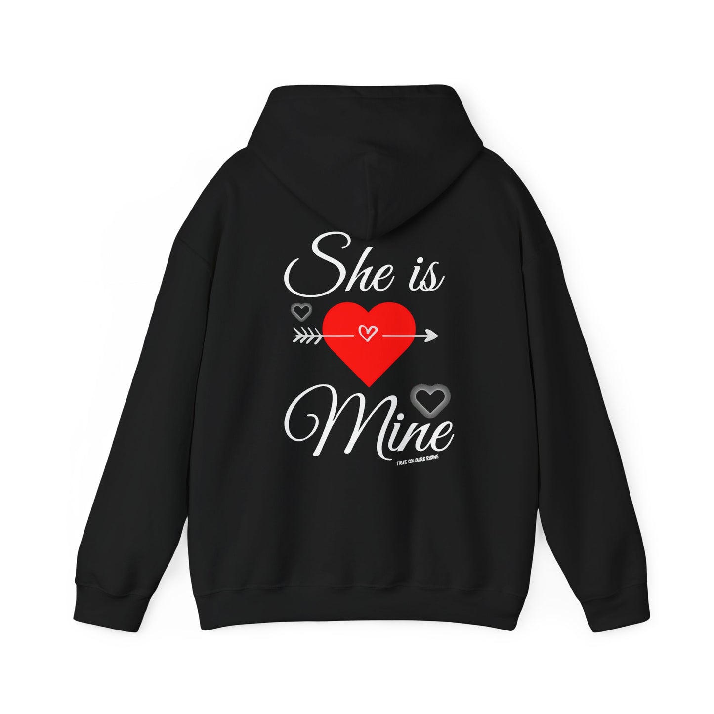 She Is Mine Black Hoodie