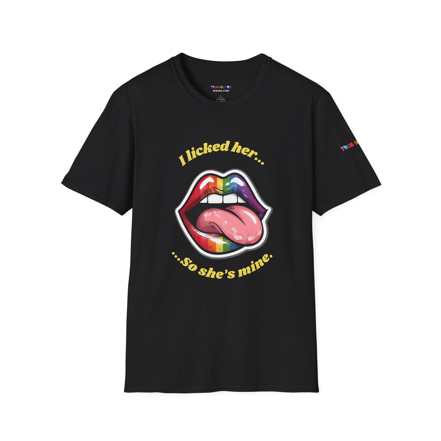 I Licked Her Cheeky Pride T Shirt