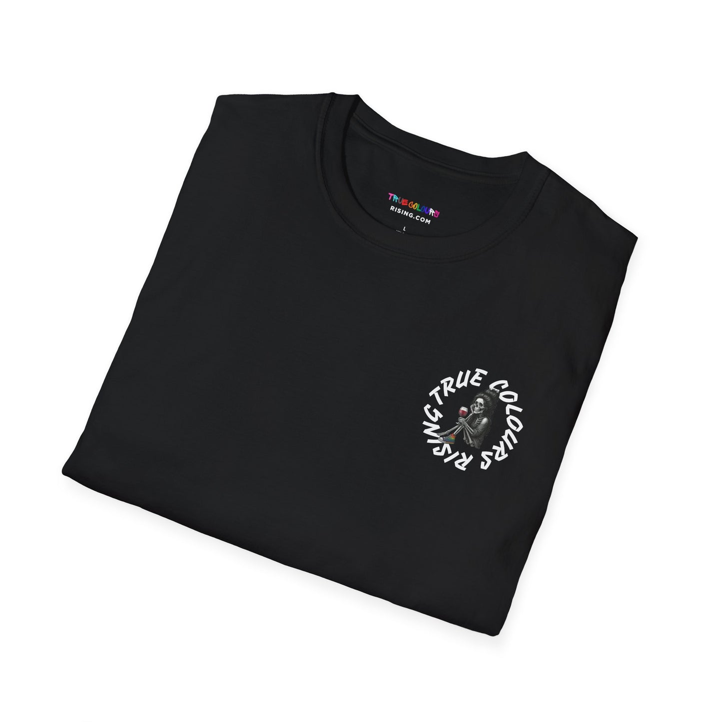 Queer Vintage T-Shirt (Black) β Undead Sass Meets Queer Class