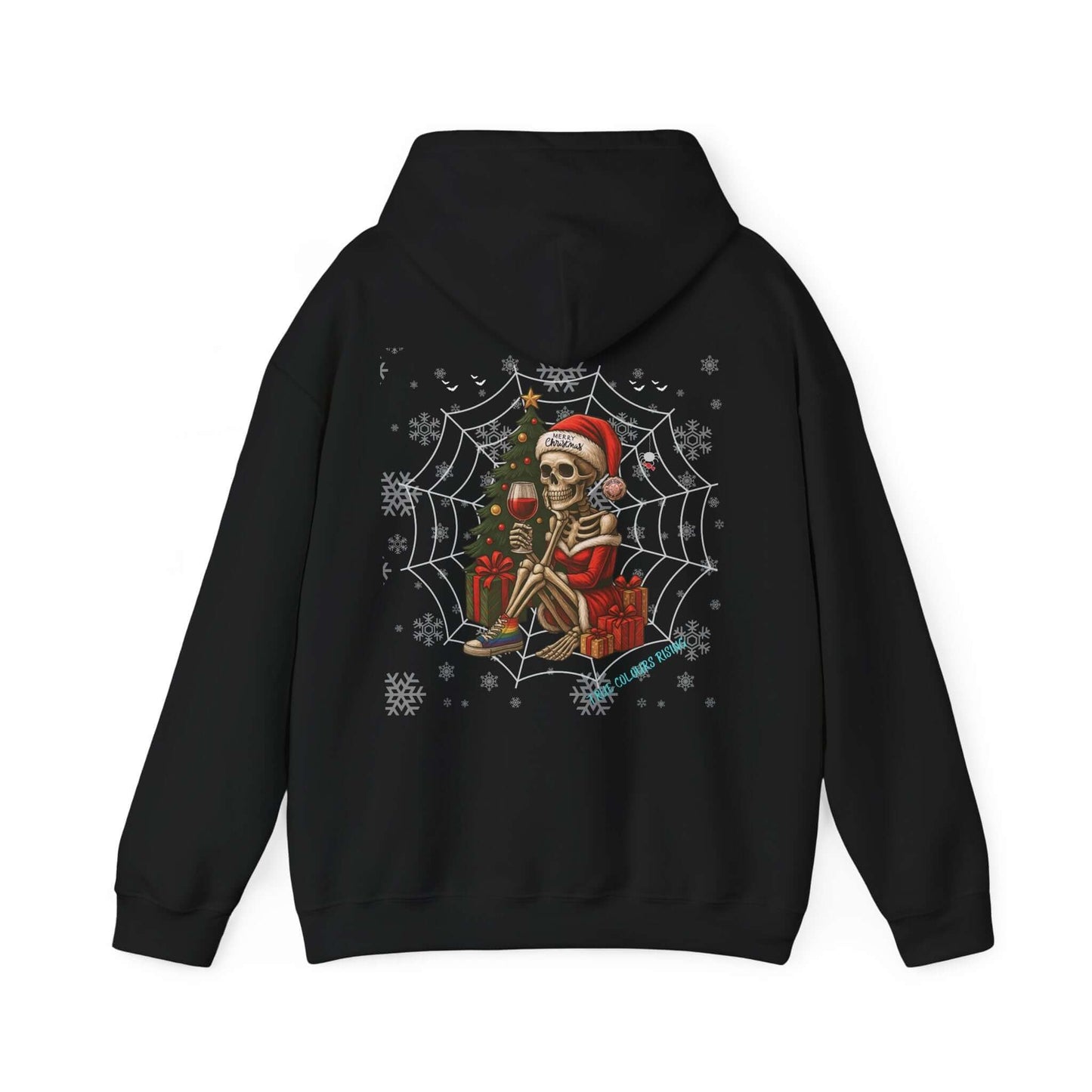 Vintage Christmas Skeleton Hoodie