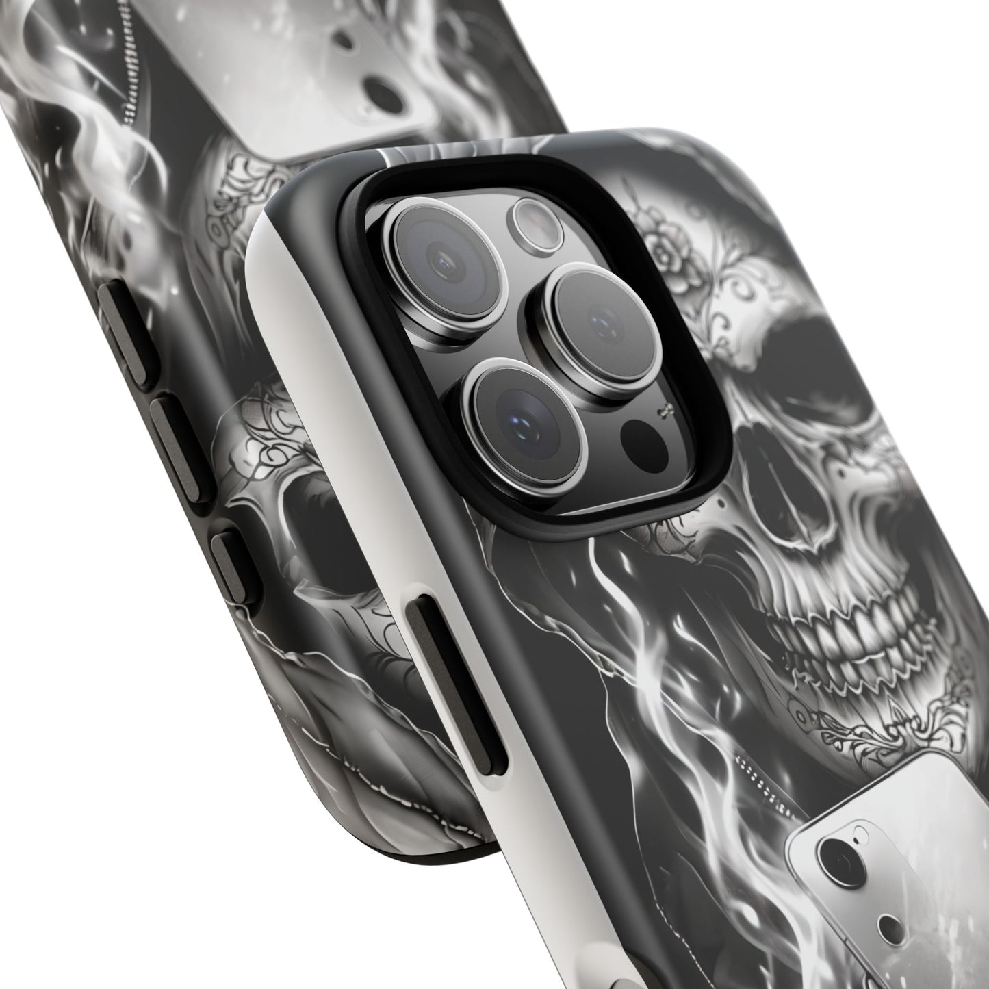 Grim Reaper Hooded Skeleton Phone Case