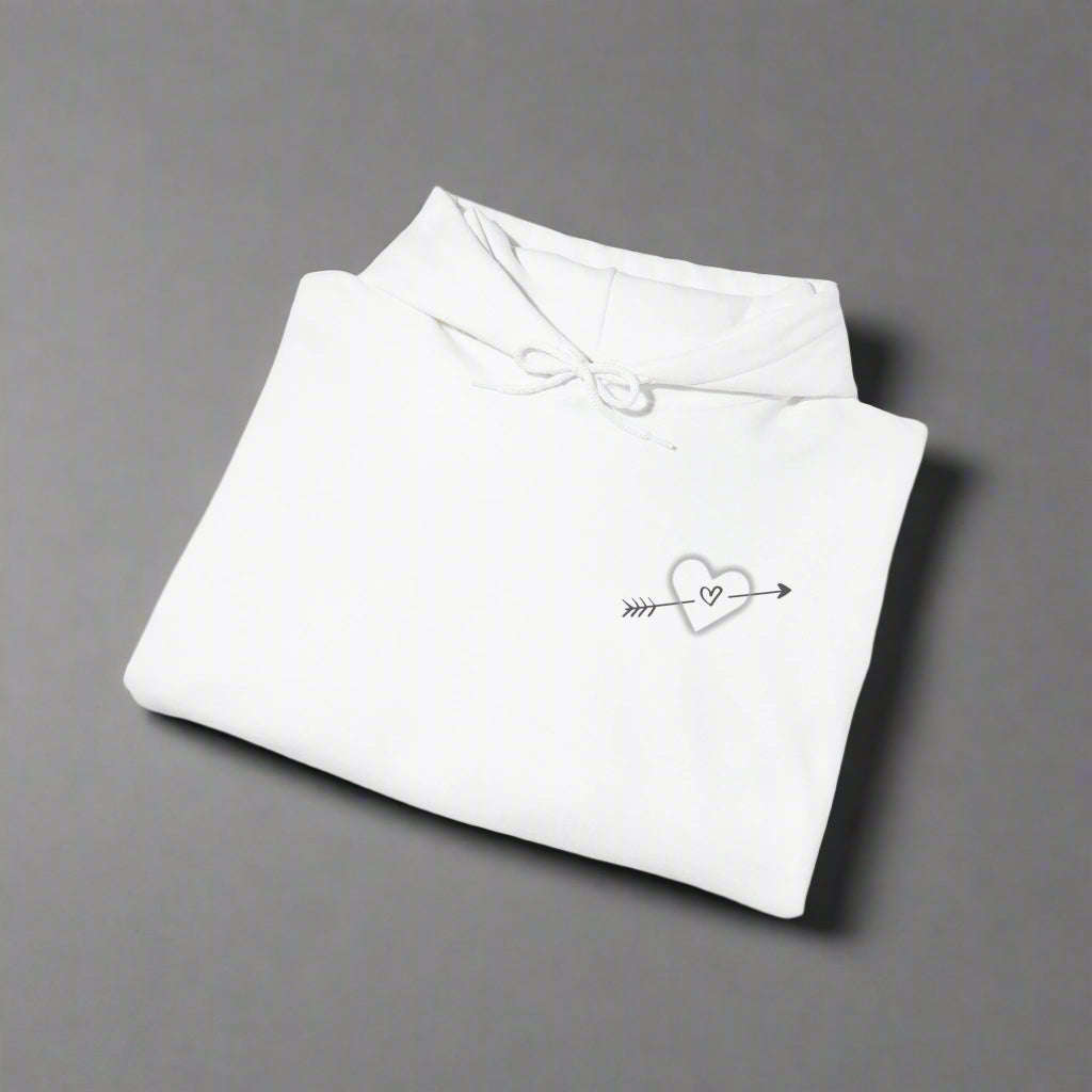 white hoodie for queer women to declare im hers