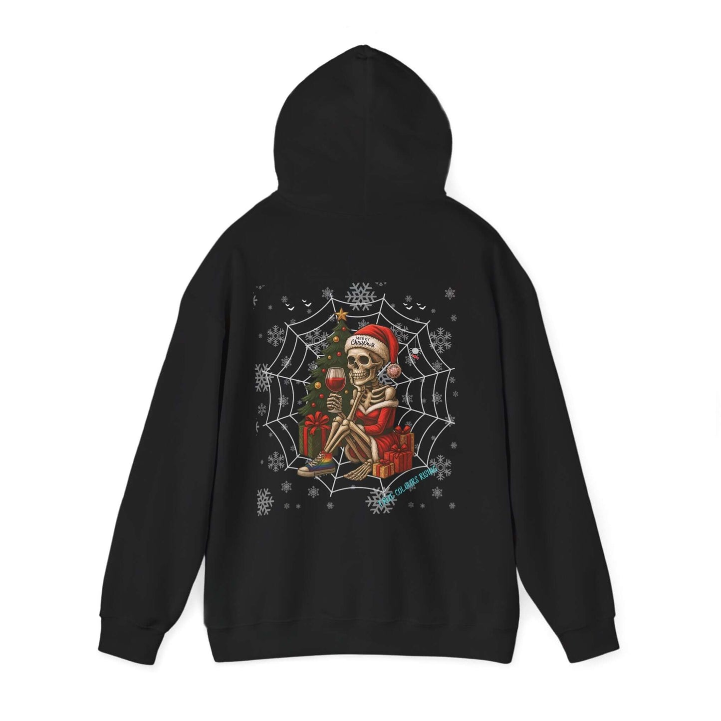 Vintage Christmas Skeleton Hoodie