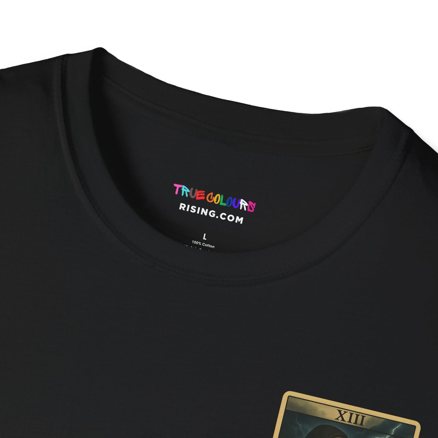 RIP Transphobia Tarot T-Shirt – Gothic Pride with Trans Power