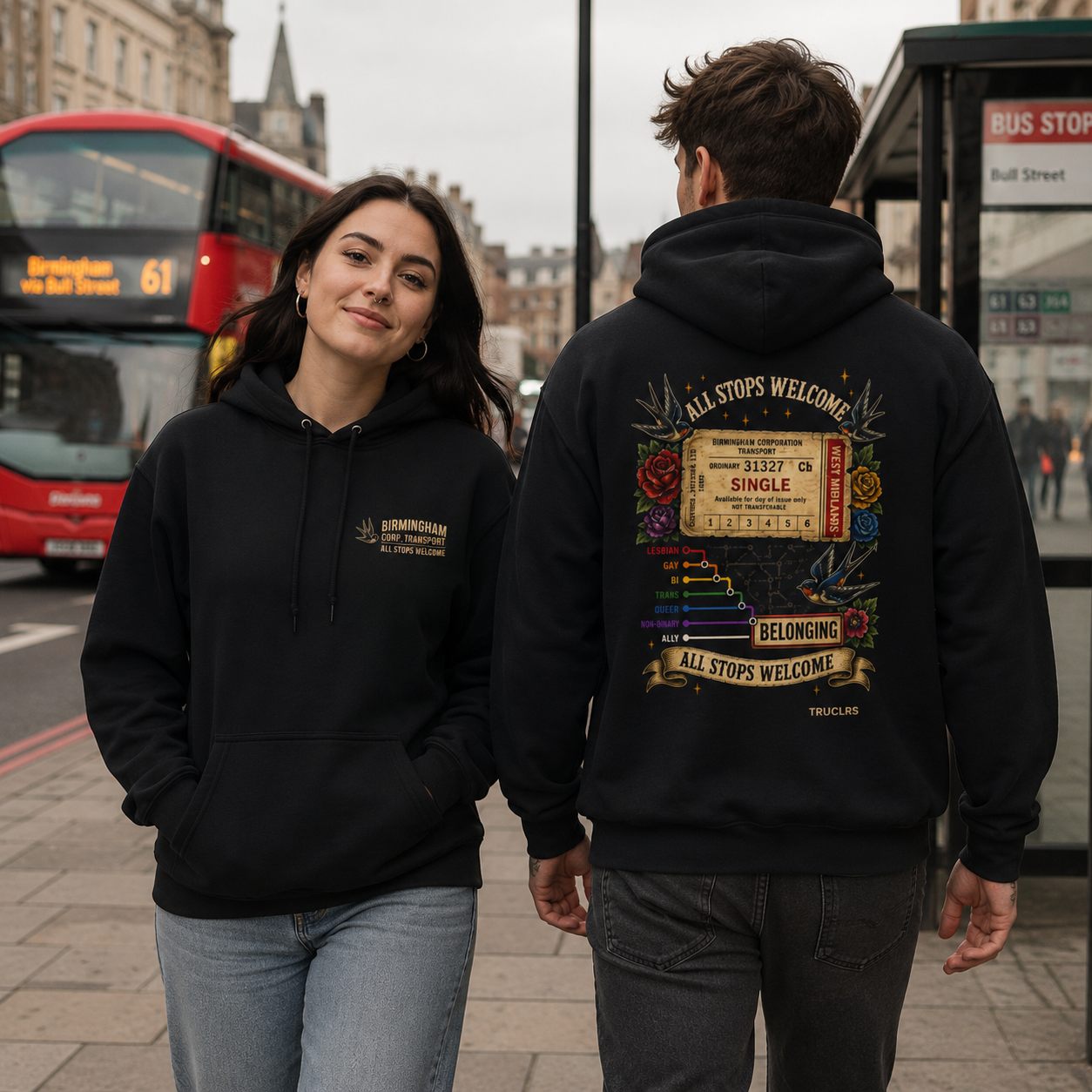 All Stops Welcome Hoodie