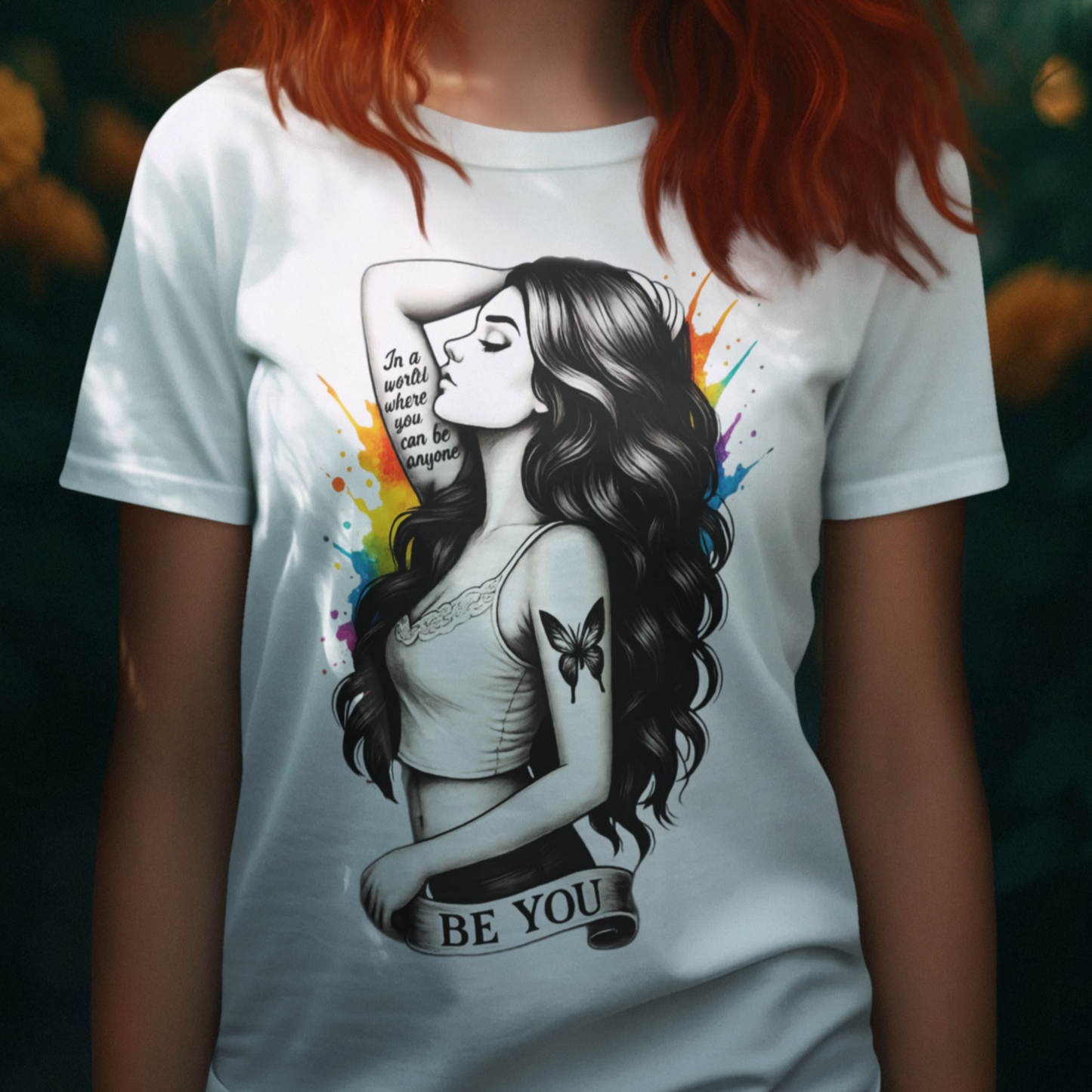 Be You Empowerment T-Shirt – Tattoo-Inspired Pride & Power