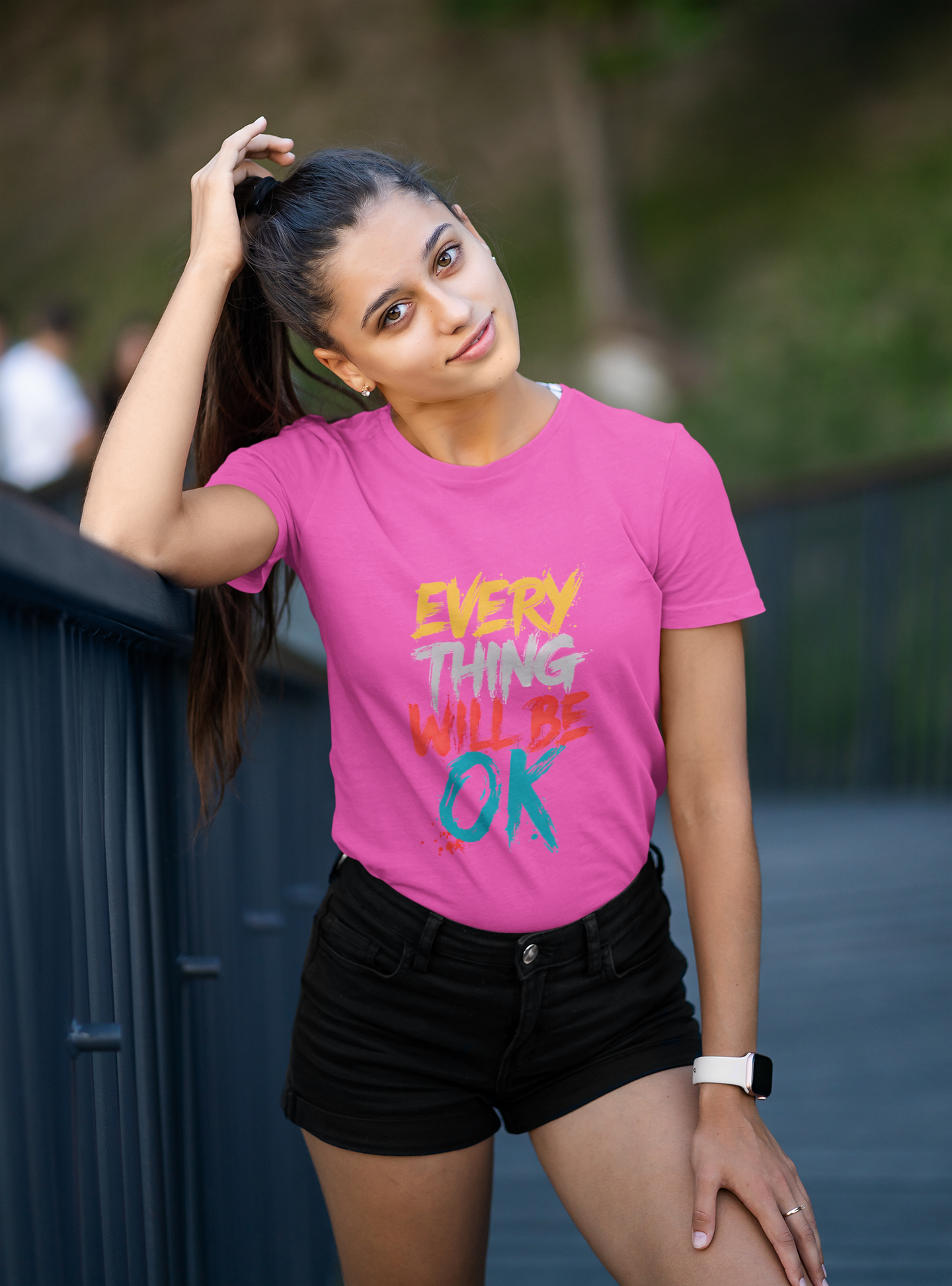 Everything will be OK - Unisex T Shirt - Comforting and uplifting quote