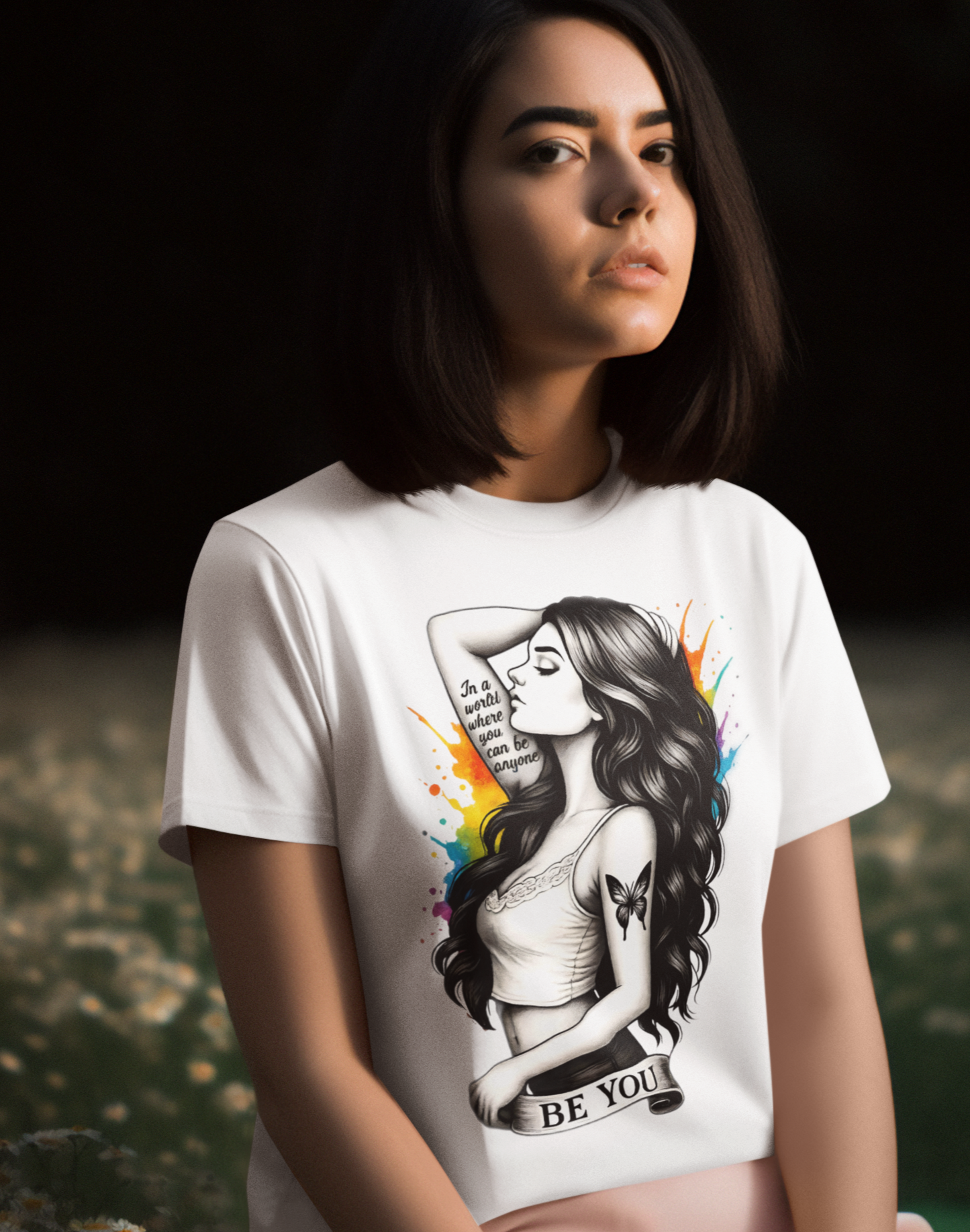 Be You Empowerment T-Shirt – Tattoo-Inspired Pride & Power