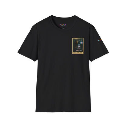 RIP Transphobia Tarot T-Shirt – Gothic Pride with Trans Power