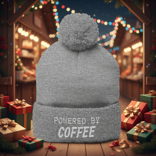 Powered by Coffee Woolly Hat - True Colours Rising