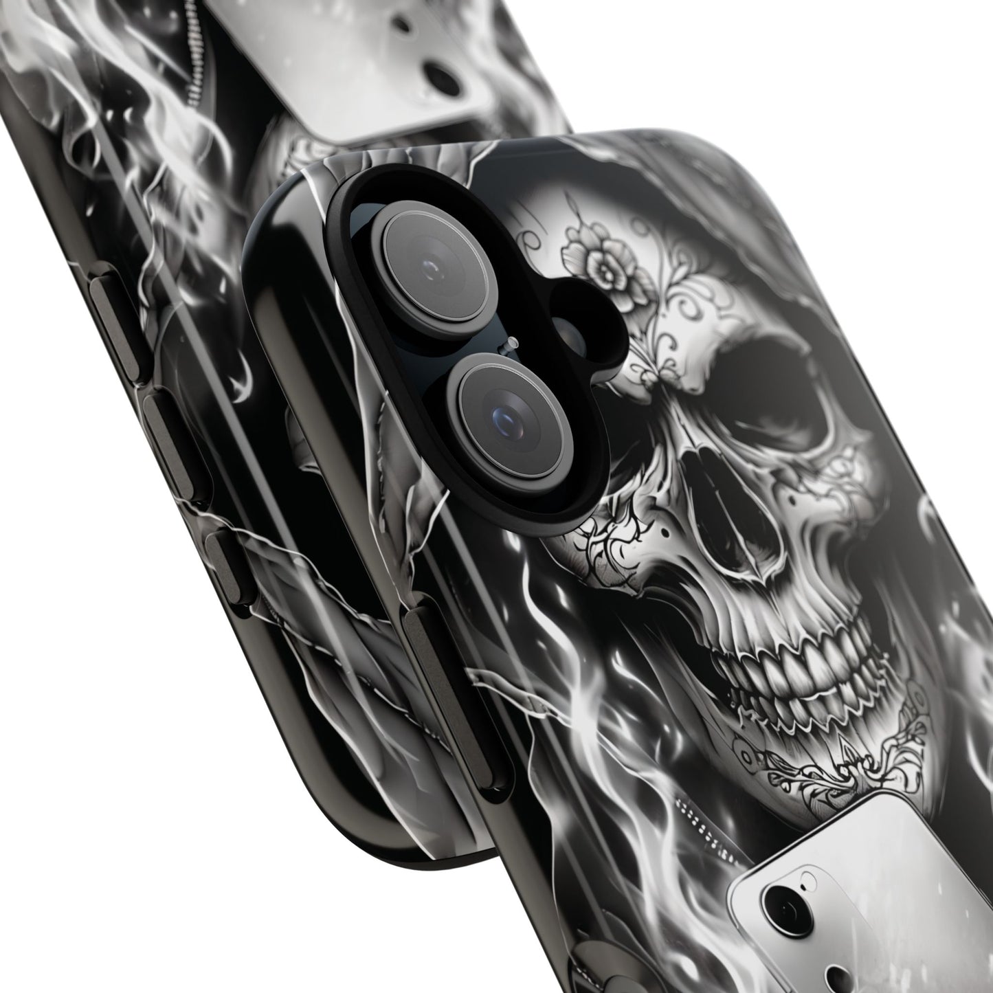 Grim Reaper Hooded Skeleton Phone Case