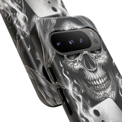 Grim Reaper Hooded Skeleton Phone Case
