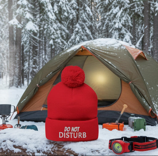DO NOT DISTURB Woolly Hat - True Colours Rising