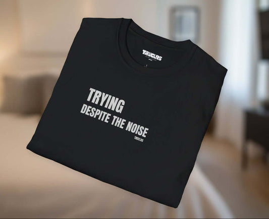 True Colours Rising minimalist T shirt for mental health awareness