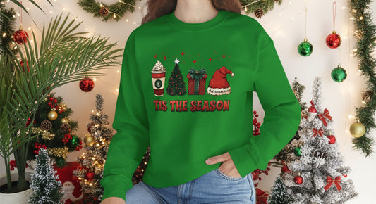 tis the season christmas jumper true colours rising
