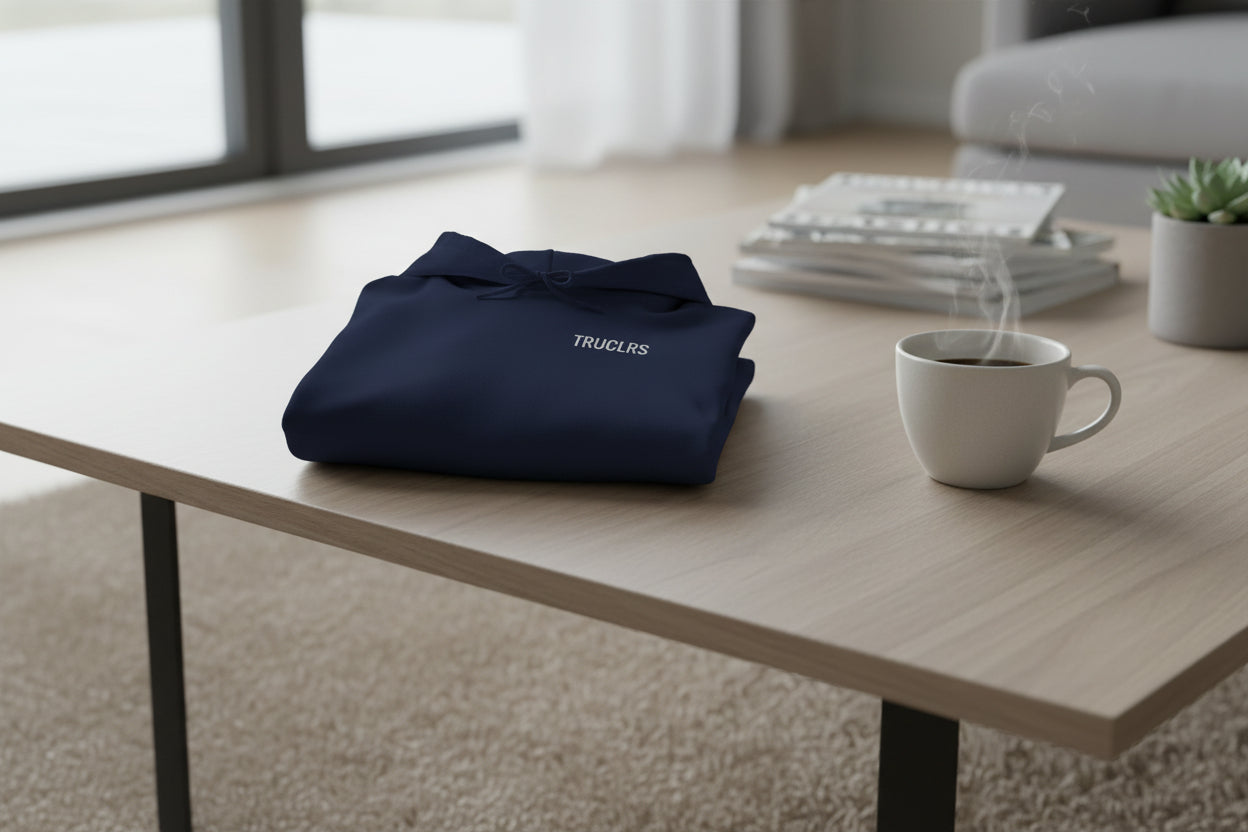 Queer Vintage -True Colours Rising Skeleton Clock Hoodie Unisex pride hoodie with gothic skeleton illustration and rainbow accent