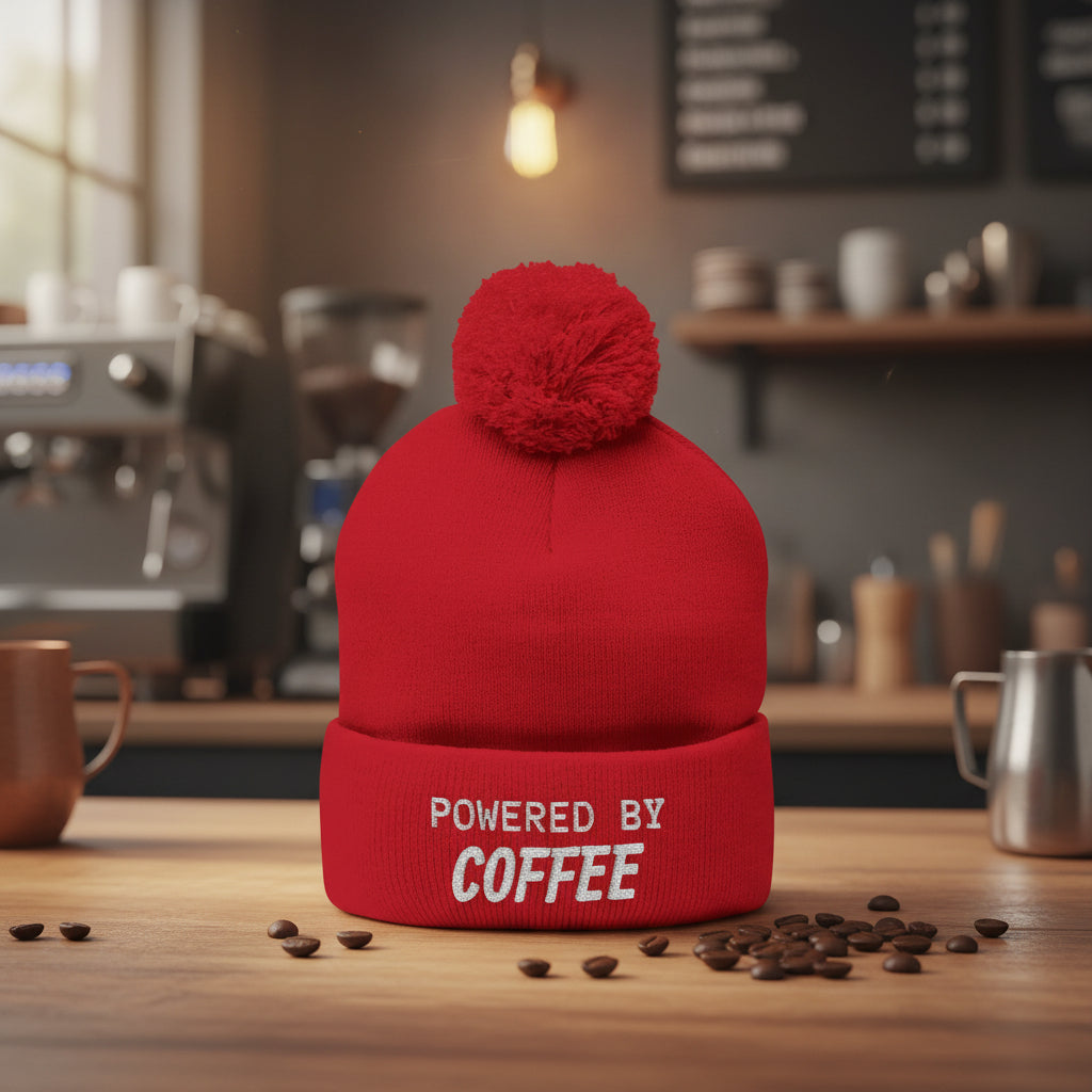 Powered by Coffee Woolly Hat - True Colours Rising