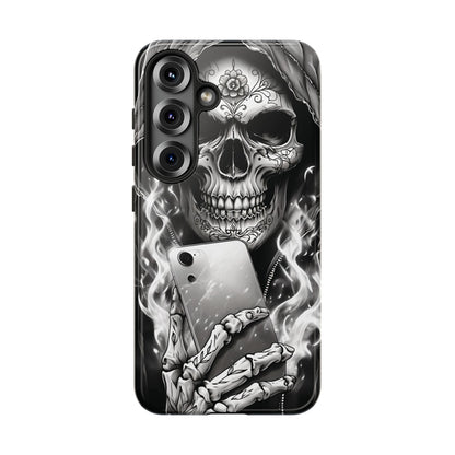 Grim Reaper Hooded Skeleton Phone Case