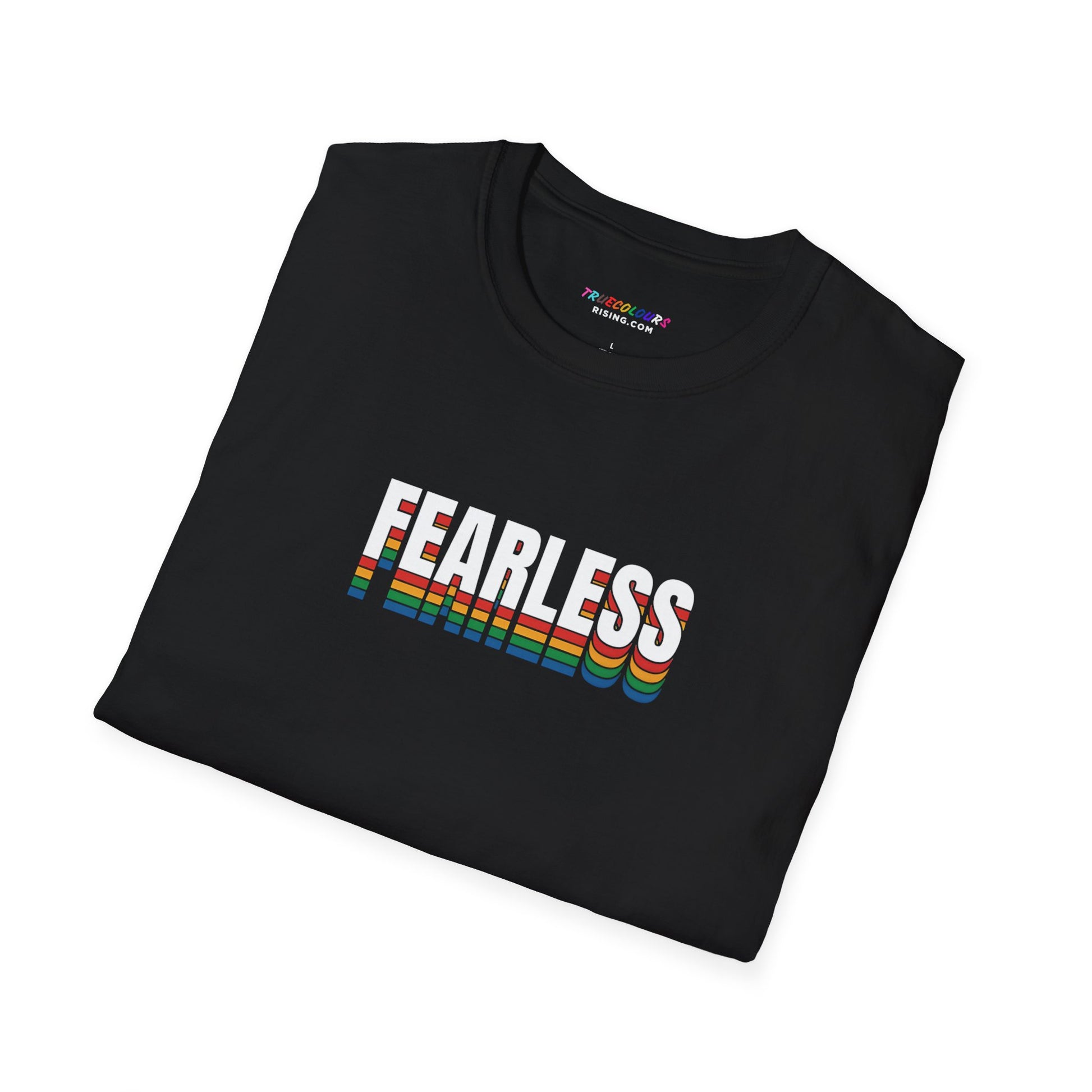 earless graphic tee celebrating pride, strength, and empowerment.