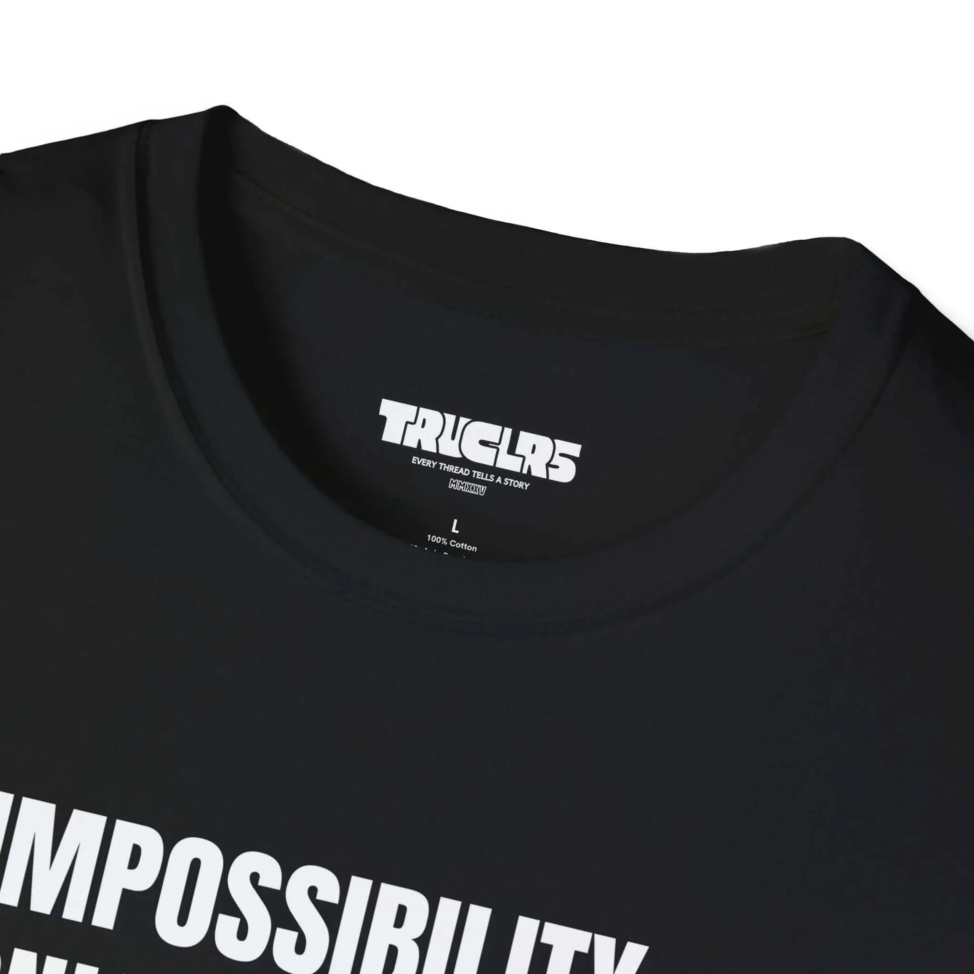 Impossibility Only Becomes Possible T Shirt - True Colours Rising