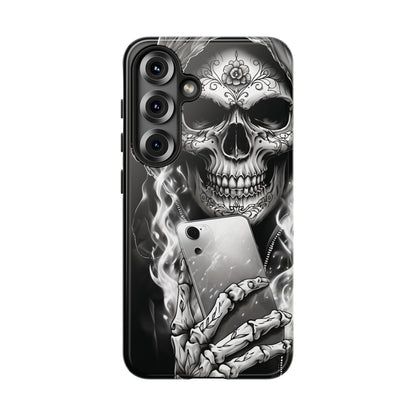 Grim Reaper Hooded Skeleton Phone Case