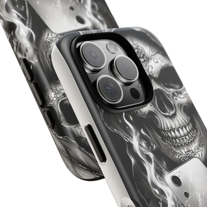 Grim Reaper Hooded Skeleton Phone Case
