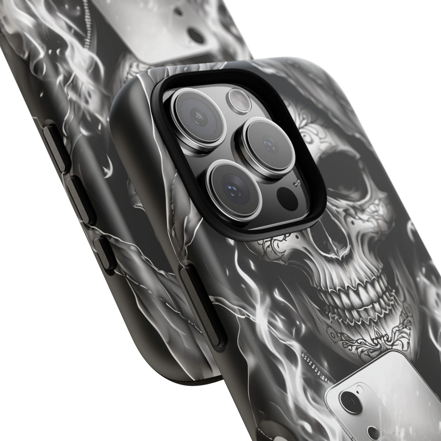 Grim Reaper Hooded Skeleton Phone Case