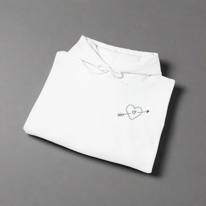 white hoodie for queer women to declare im hers