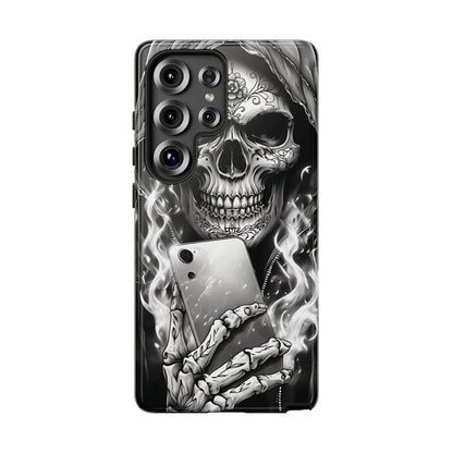 Grim Reaper Hooded Skeleton Phone Case