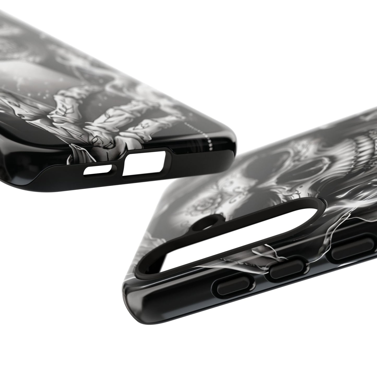 Grim Reaper Hooded Skeleton Phone Case