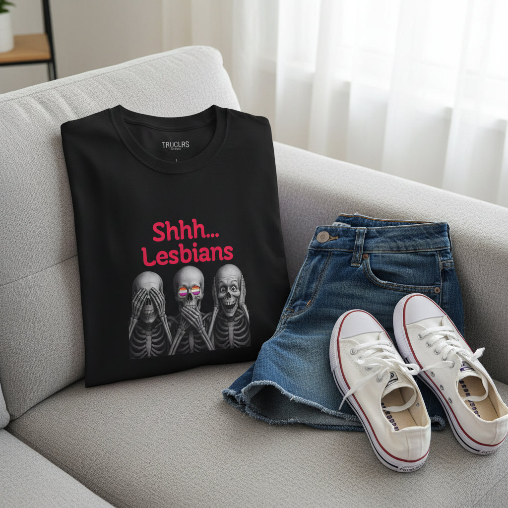 black alternative t shirt for pride, lesbians
