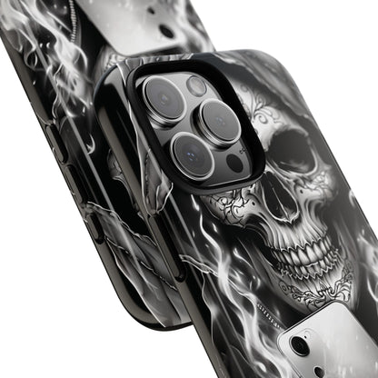 Grim Reaper Hooded Skeleton Phone Case