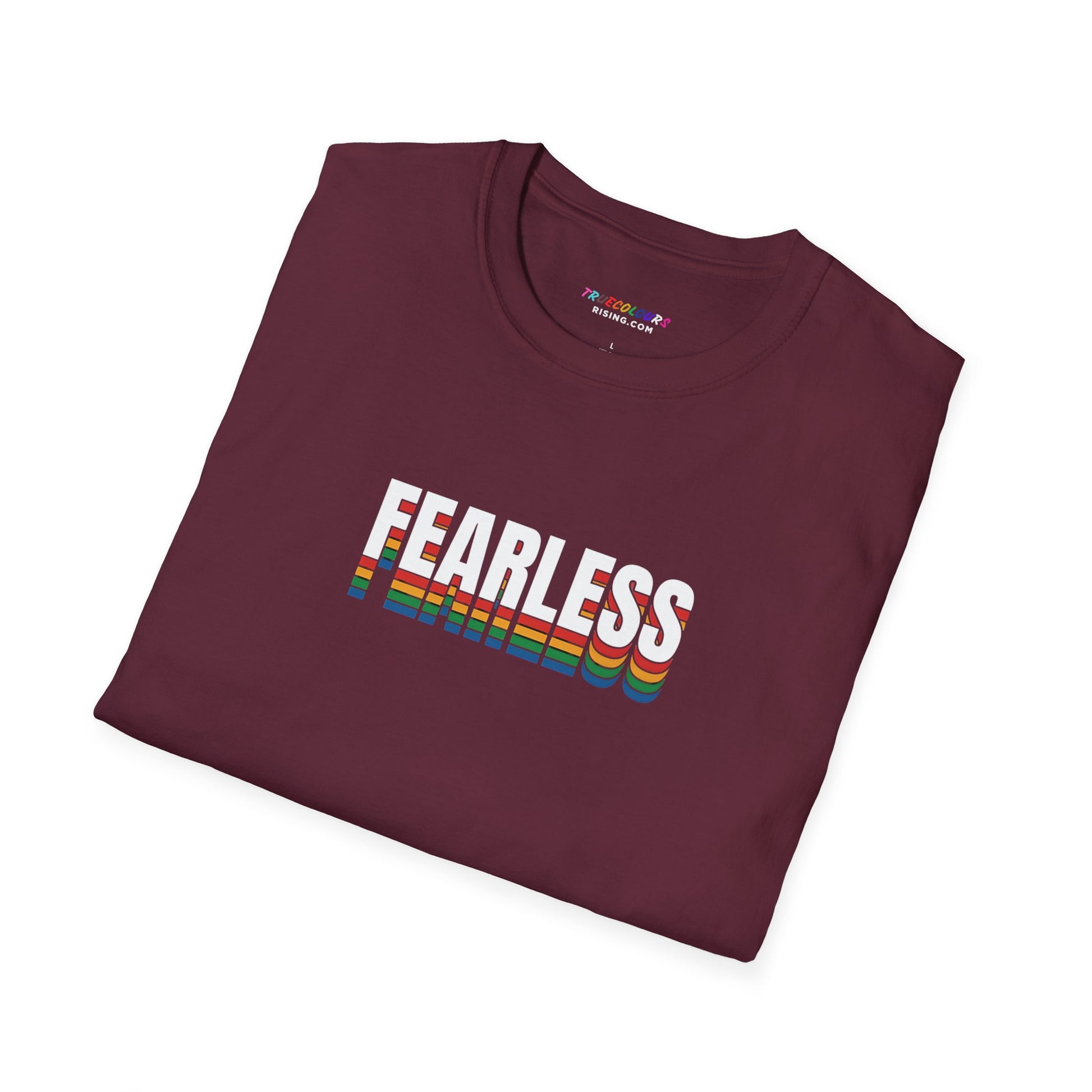 earless graphic tee celebrating pride, strength, and empowerment.