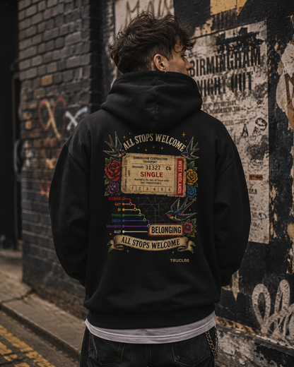 All Stops Welcome Hoodie