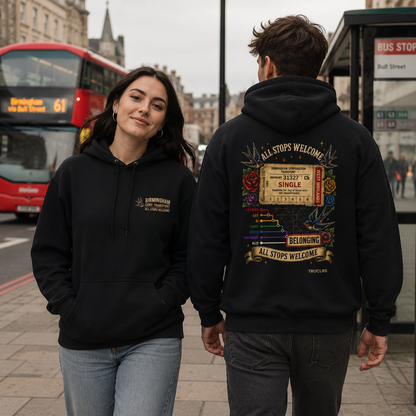 All Stops Welcome Hoodie