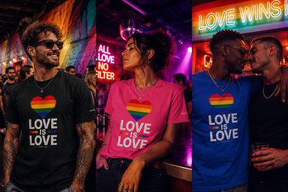 Love Is Love Pride T Shirt
