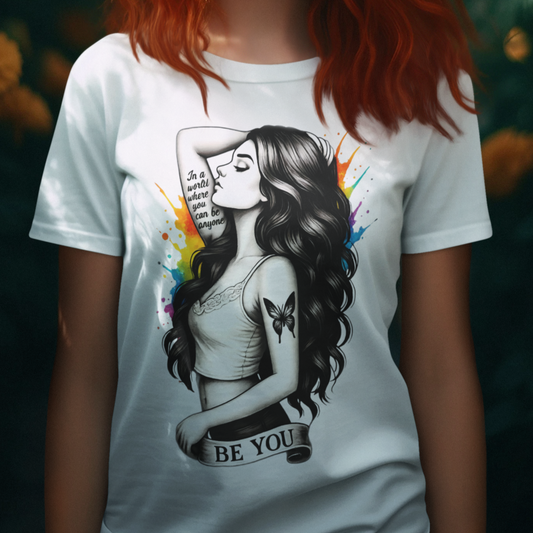 Be You Empowerment T-Shirt – Tattoo-Inspired Pride & Power