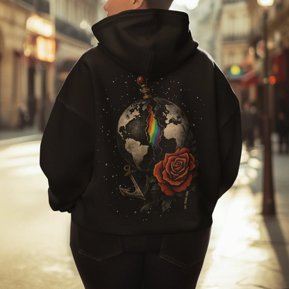 Fractured World Hoodie - True Colours Rising