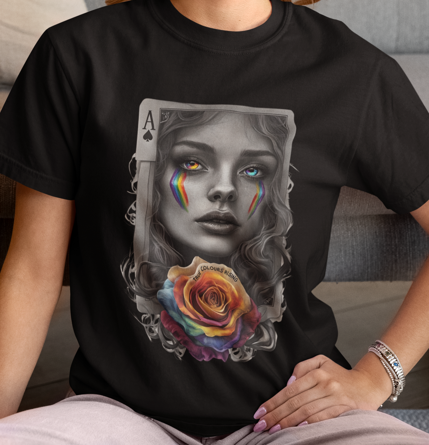 Ace of Spades Warrior Rose