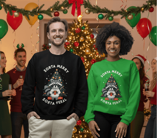 Irish Green Sorta Merry Sorta Feral sweatshirt by True Colours Rising