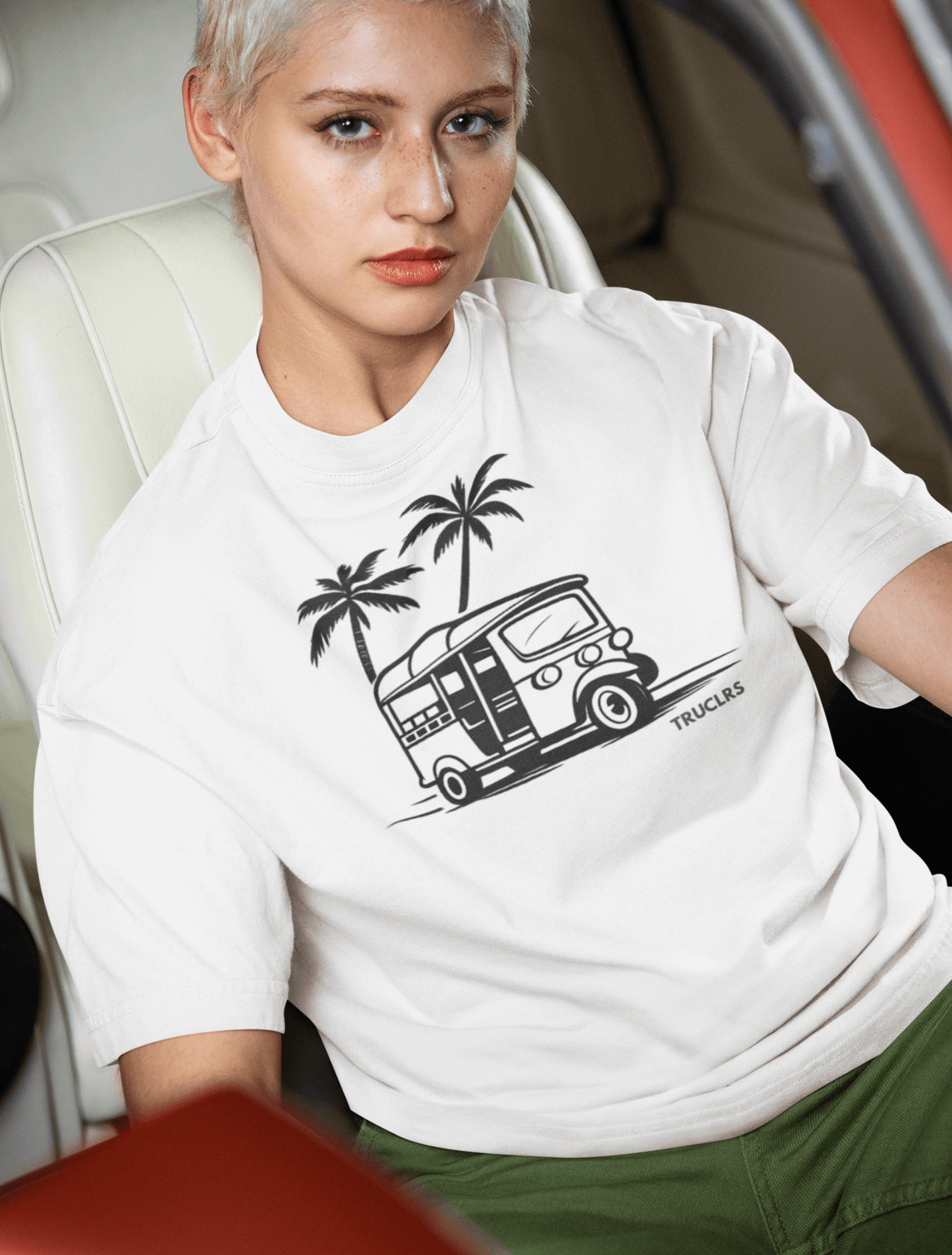 Premium cotton unisex t shirt with holiday artwork