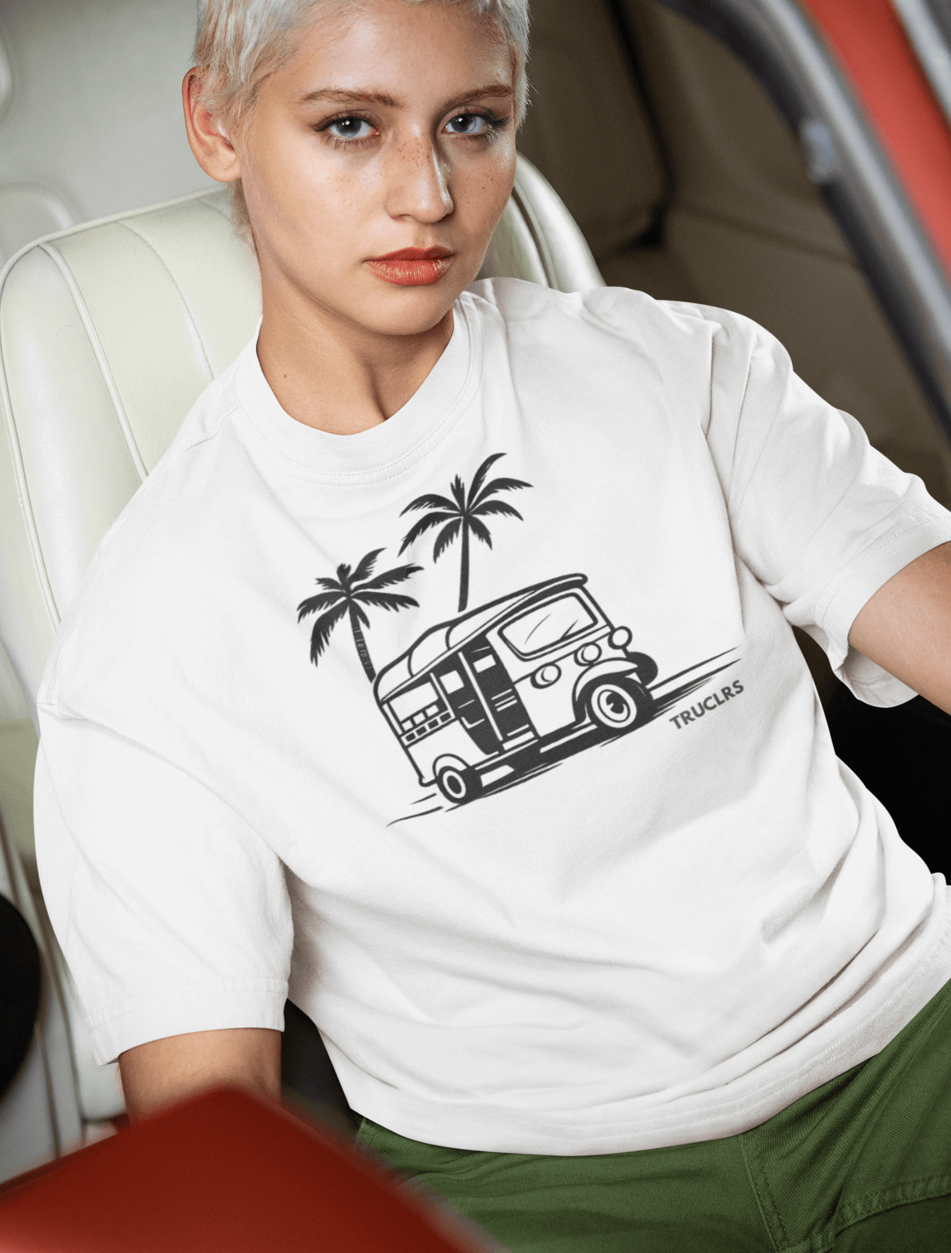 Premium cotton unisex t shirt with holiday artwork
