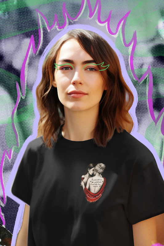 "In Your Embrace" Lesbian Lover T-Shirt